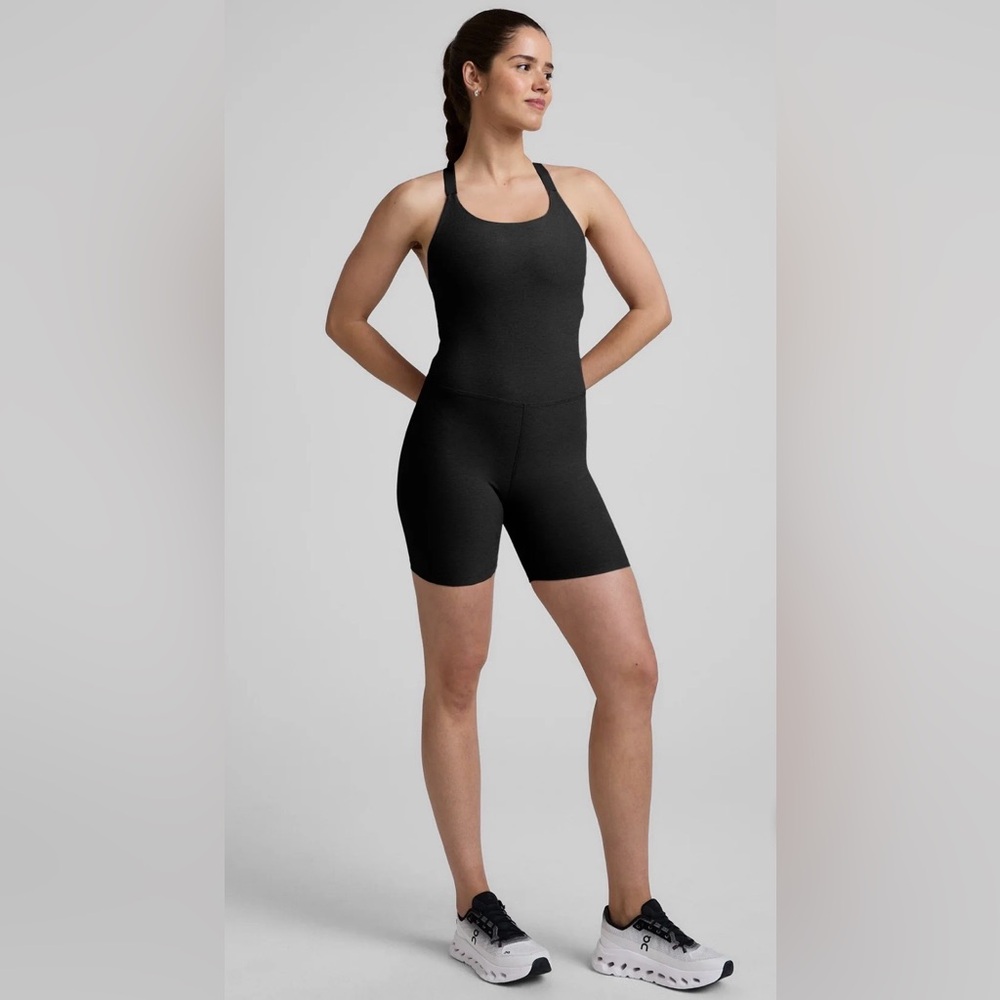 Beyond Yoga Women's Spacedye Play The Angles Biker Jumpsuit XS